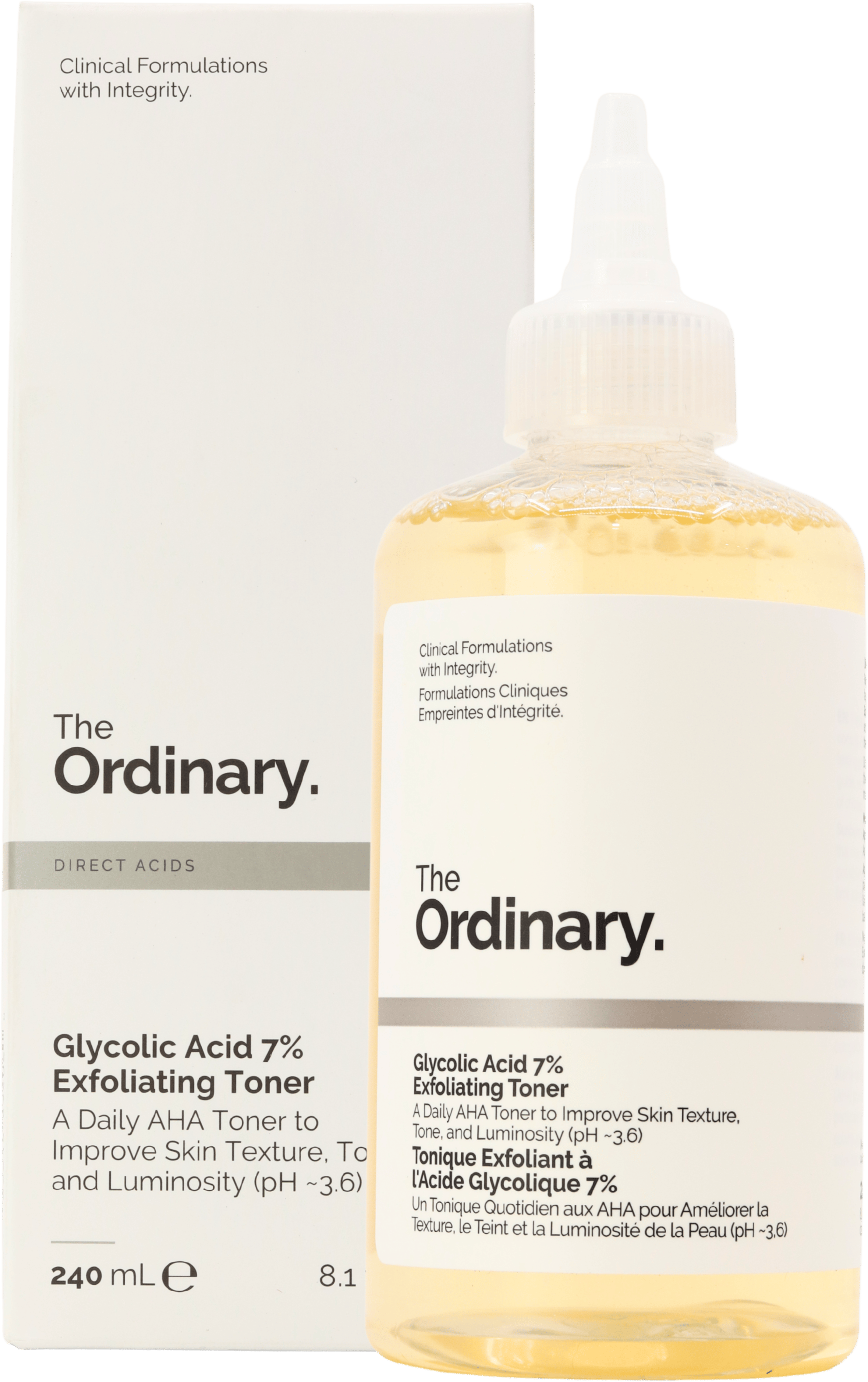 The Ordinary Glycolic Acid 7% Exfoliating Toner 249ml