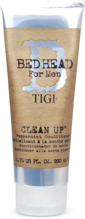 Bed Head for Men by Tigi Clean Up Mens Daily Conditioner for Normal Hair 200ml - Brown / 1