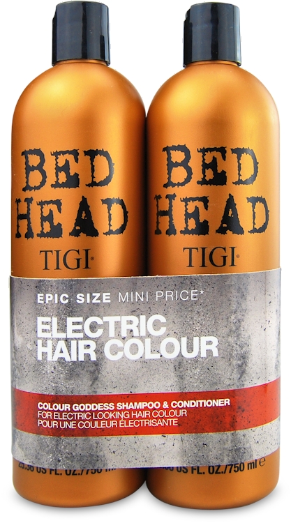 Photos - Hair Product TIGI Bed Head Colour Goddess Shampoo & Conditioner Twin 750ml 2 Pack 