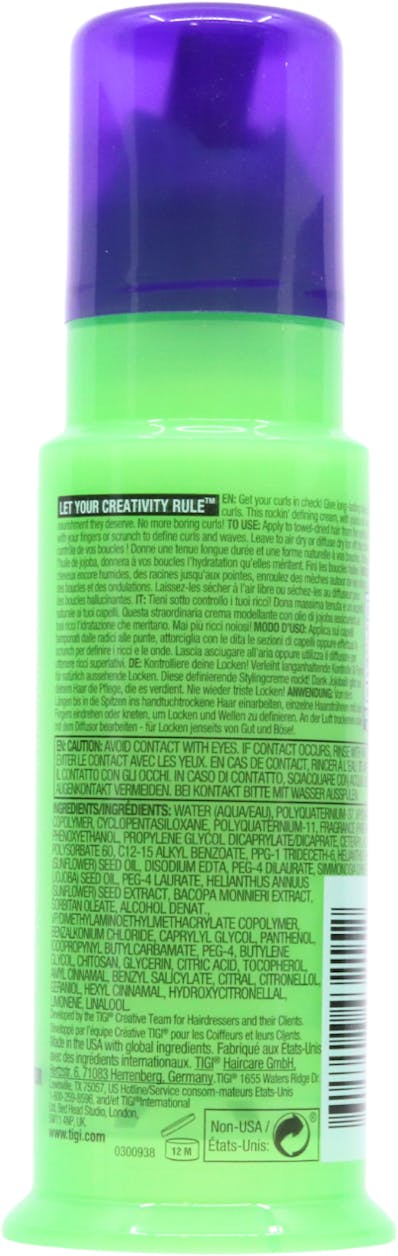 Tigi Bed Head Curls Rockhair Cream for Defined Curls 113ml - 2
