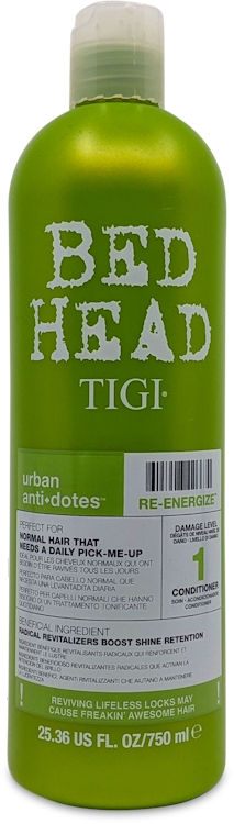 Photos - Hair Product TIGI Bed Head Re-Energize Level 1 Conditioner 750ml 