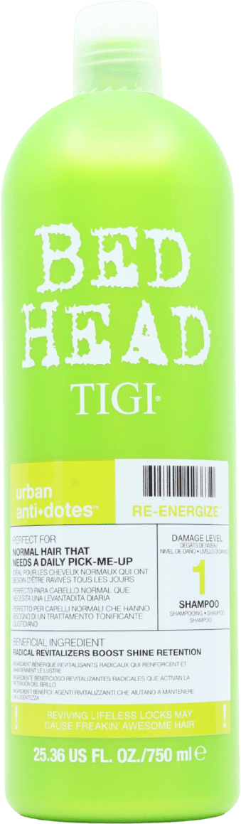 Tigi Bed Head Re-Energize Level 1 Shampoo 750ml
