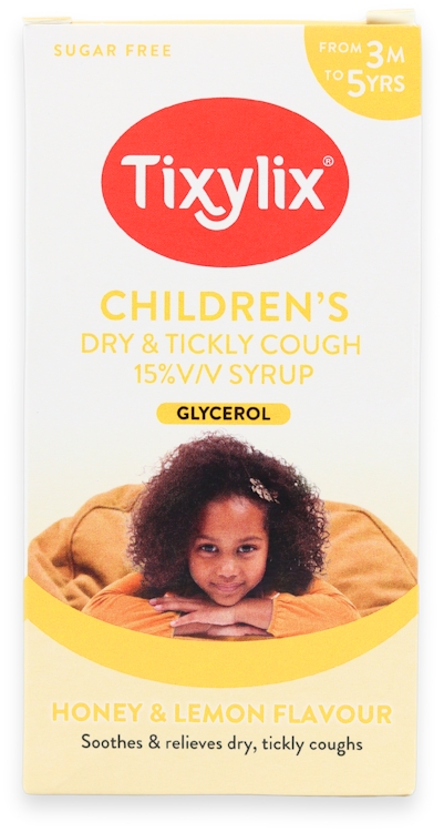 Tixylix Children's Dry & Tickly Cough 15% v/v Syrup 100ml