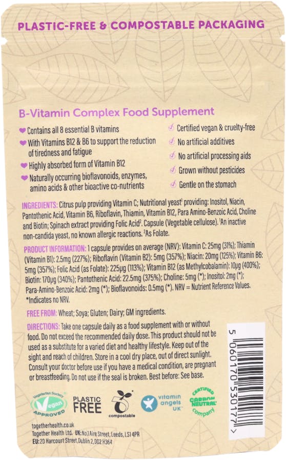Together Health B Complex 30 Capsules - 2