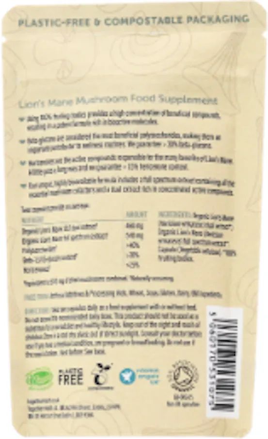 Together Health Organic Lion's Mane 60 Capsules - 2