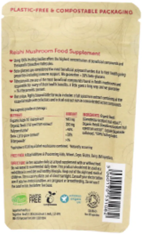 Together Health Organic Reishi 60 Capsules - 2