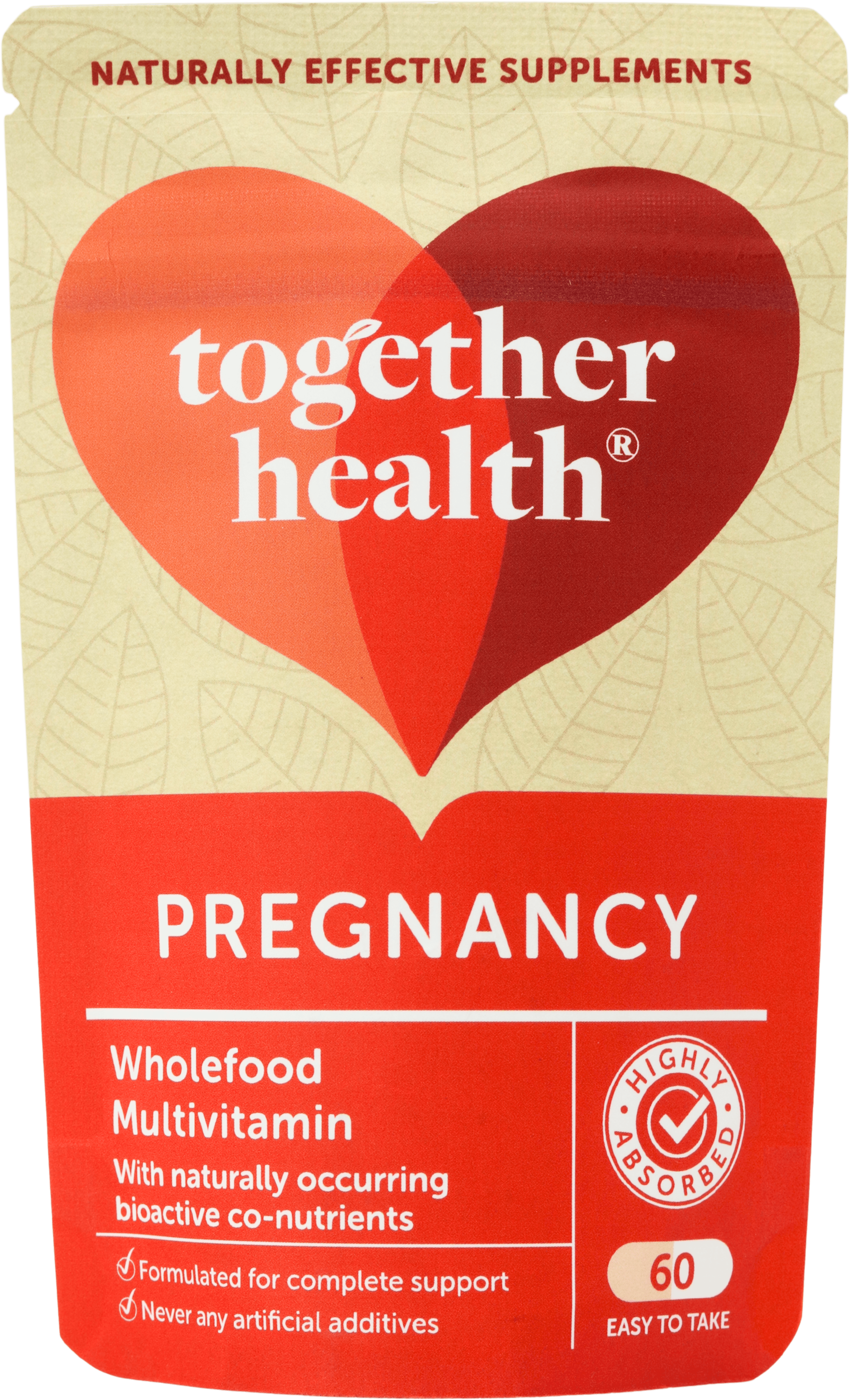 Together Health Pregnancy Wholefood Multivitamin 60 Capsules