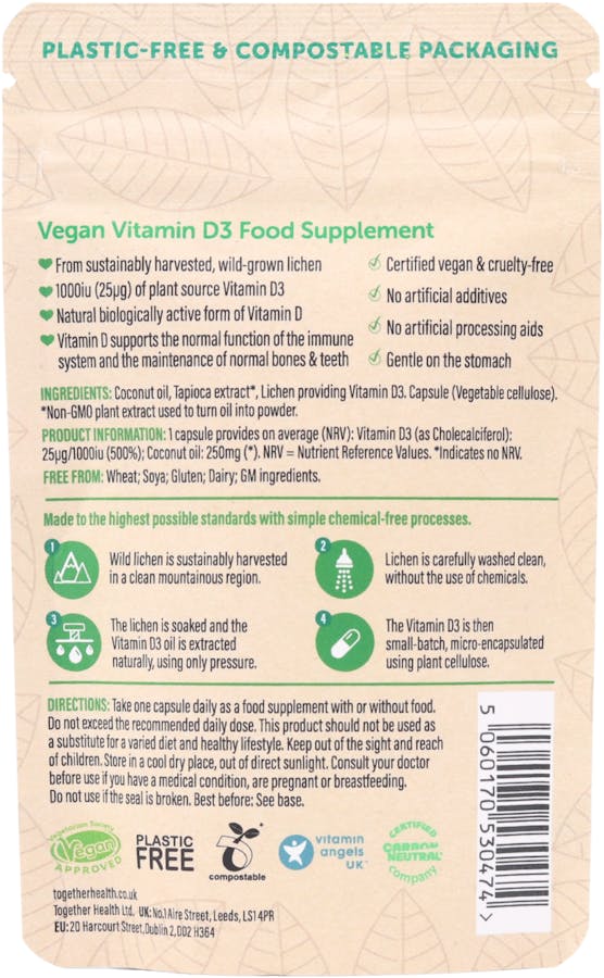 Together Health Vitamin D3 30 Capsules - 2