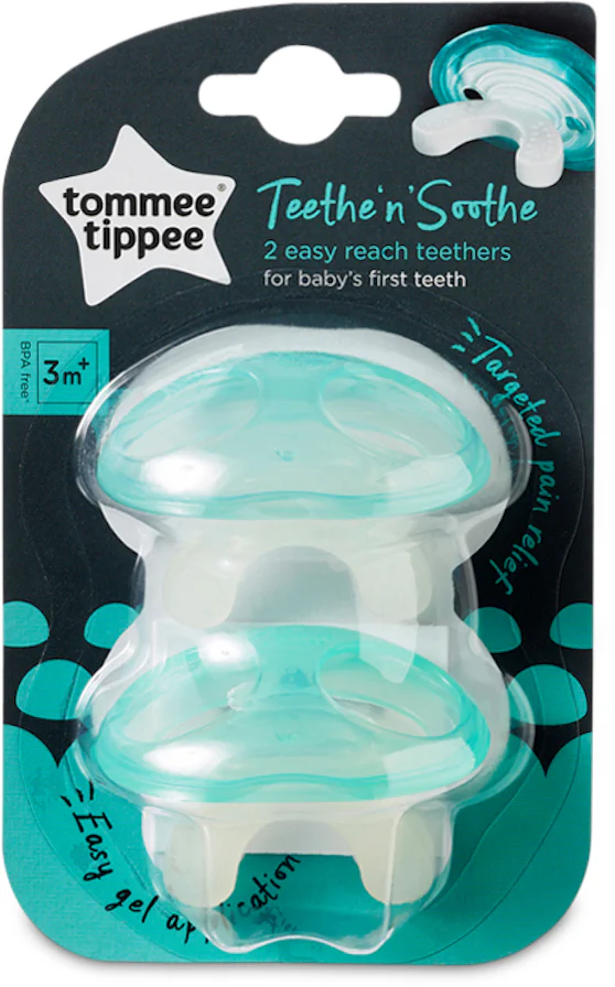 Tommee Tippee Teethe Soothe Easy Reach Baby Teethers Pack medino