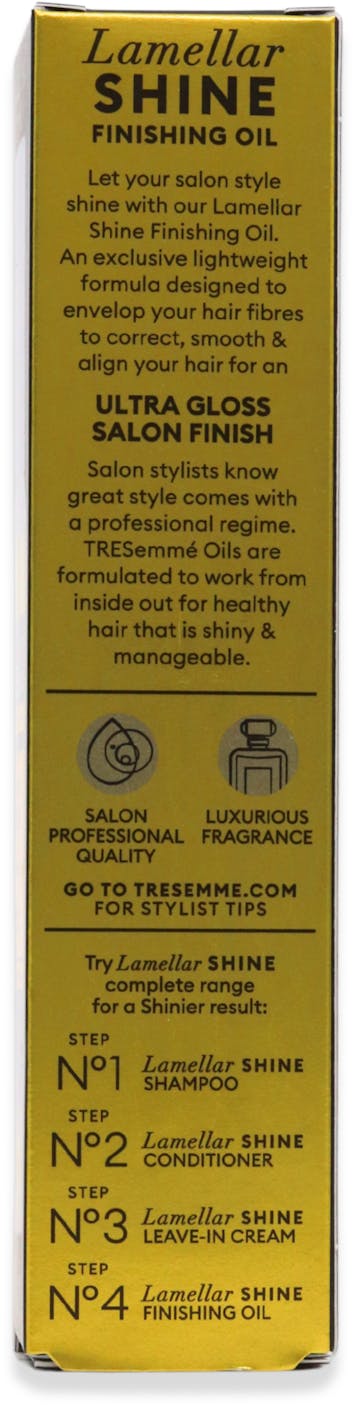 TRESemmé Lamellar Shine Finishing Oil 75ml - 3