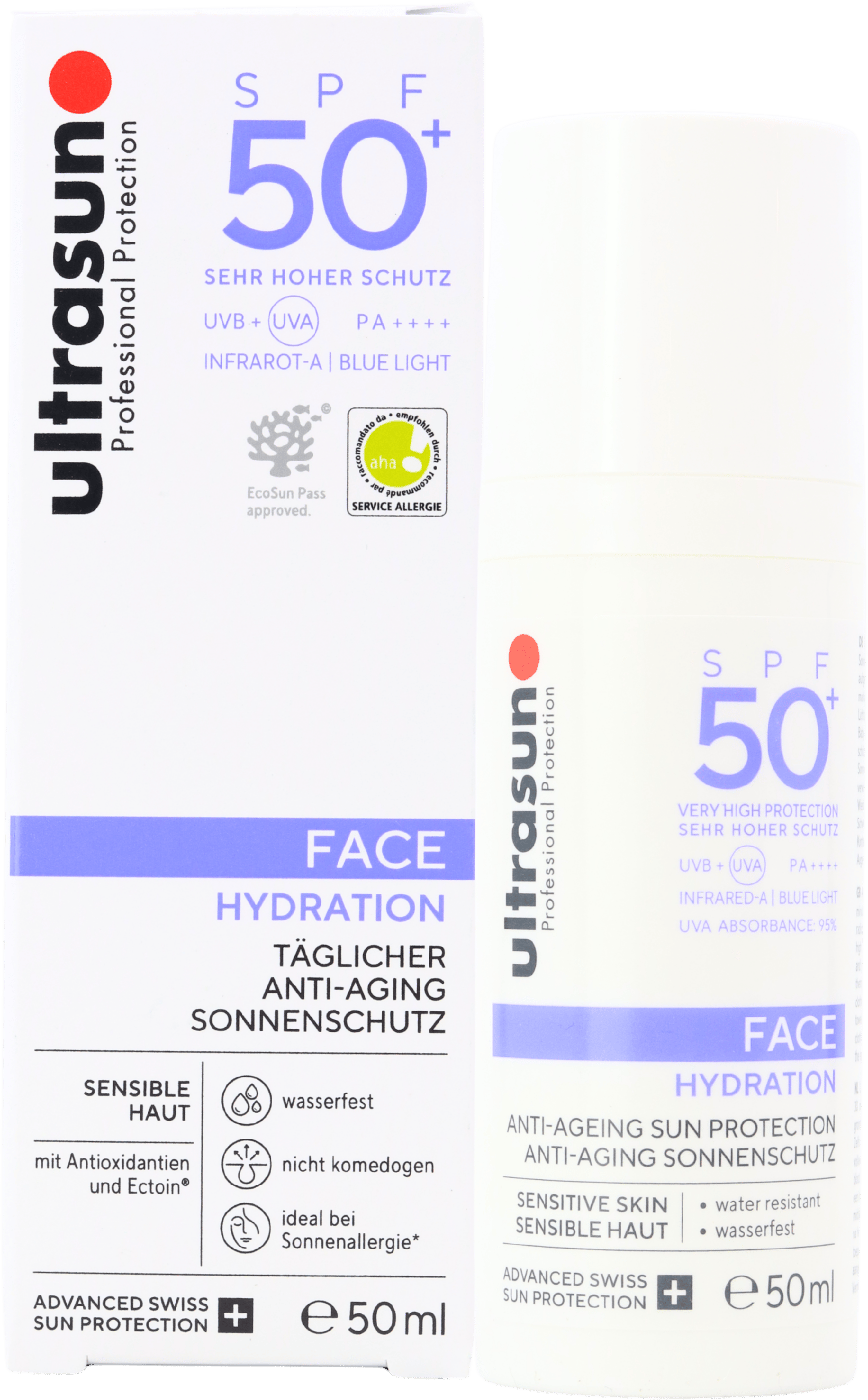 Ultrasun Face SPF50+ Moisturiser 50ml