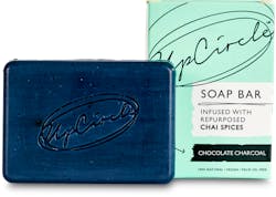 Upcircle Chocolate Charcoal Chai Soap Bar 100g