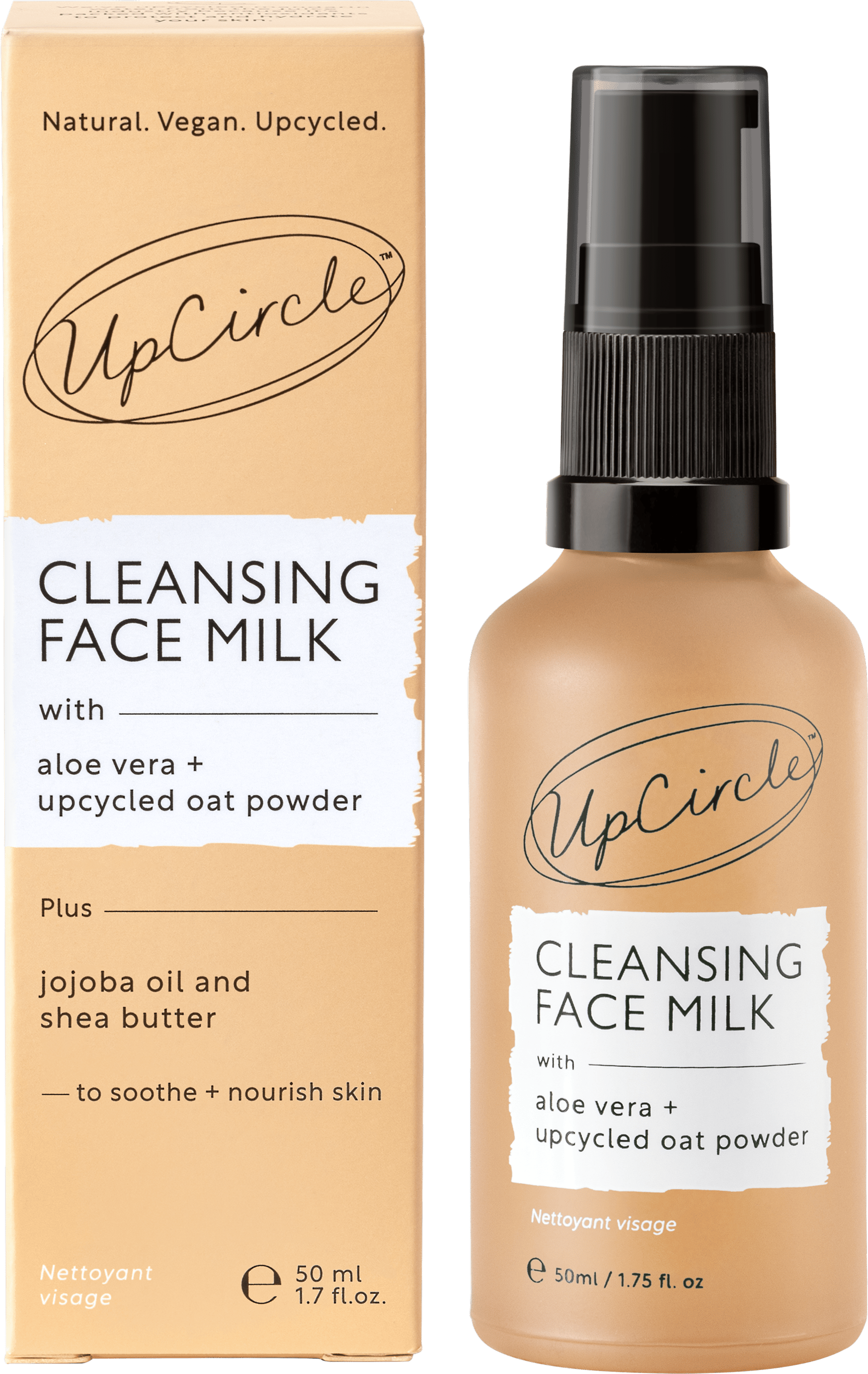 UpCircle Cleansing Face Milk with Oat Powder 50ml