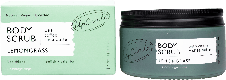 UpCircle Coffee Body Scrub with Lemongrass 220ml