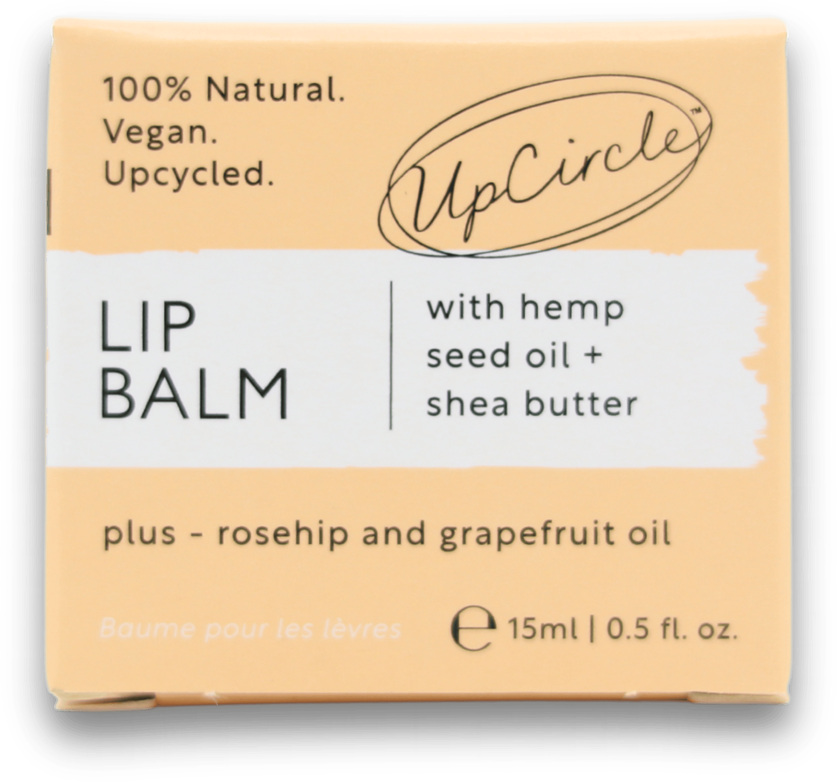 UpCircle Lip Balm with Hemp Seed Oil & Shea Butter 15ml
