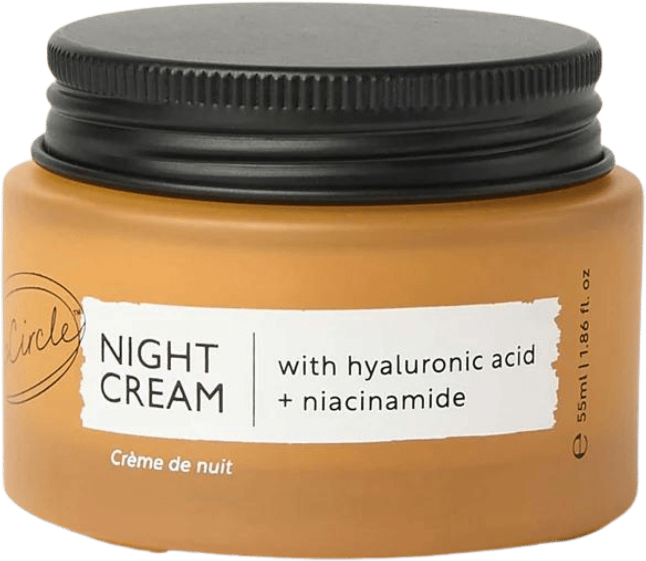 UpCircle Night Cream with Hyaluronic Acid + Niacinamide 55ml
