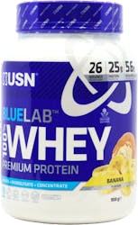 USN BlueLab 100% Whey Premium Protein Banana Flavour 908g