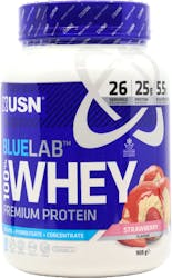 USN BlueLab 100% Whey Premium Protein Strawberry Flavour 908g