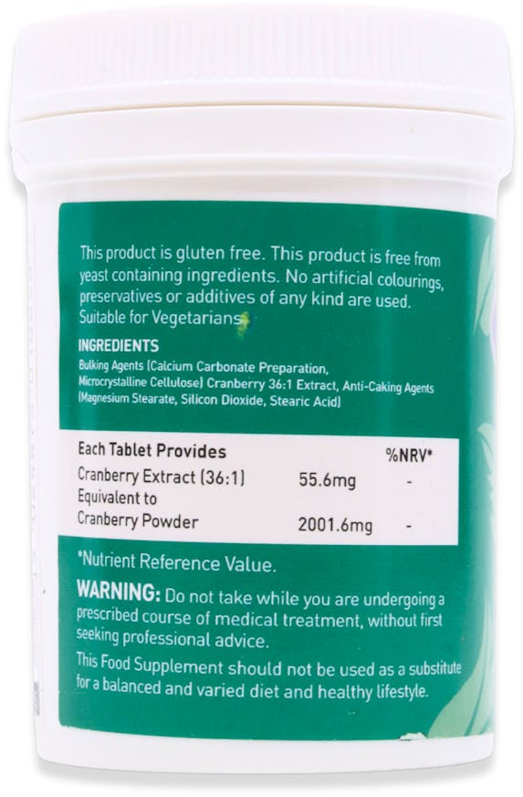Valupak Cranberry 2000mg 30 Tablets - 3