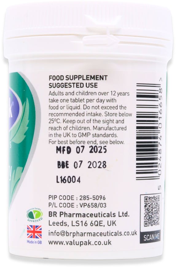 Valupak Cranberry 2000mg 30 Tablets - 2