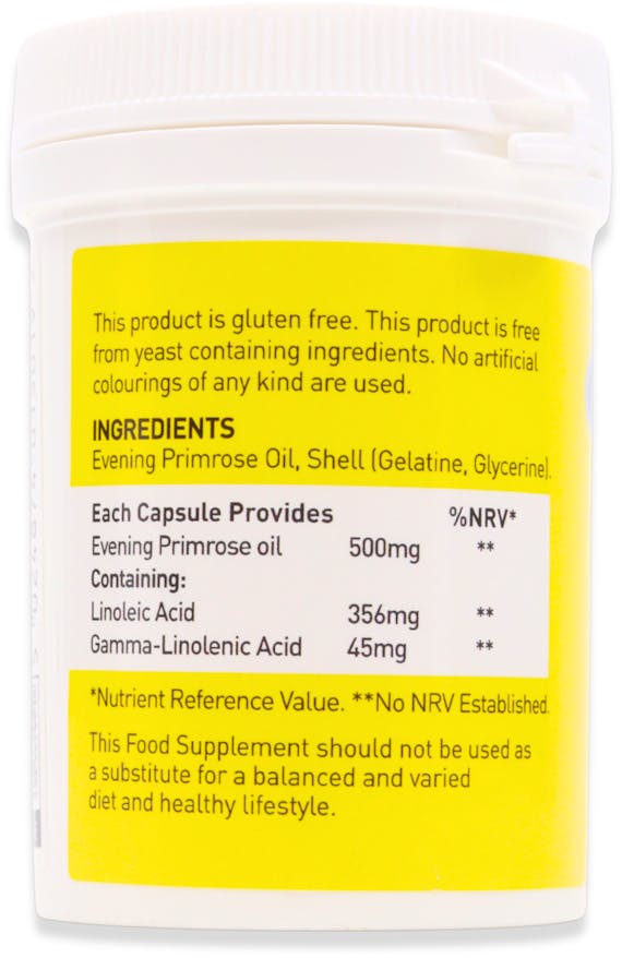 Valupak Evening Primrose Oil 500mg 30 Capsules - 3