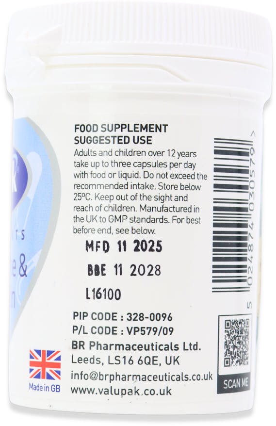 Valupak Glucosamine & Chondroitin 400/100mg 30 Capsules - 2
