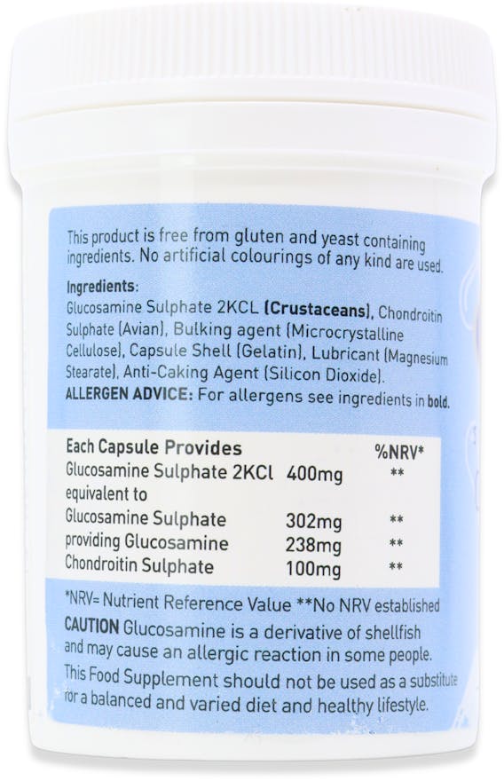 Valupak Glucosamine & Chondroitin 400/100mg 30 Capsules - 3