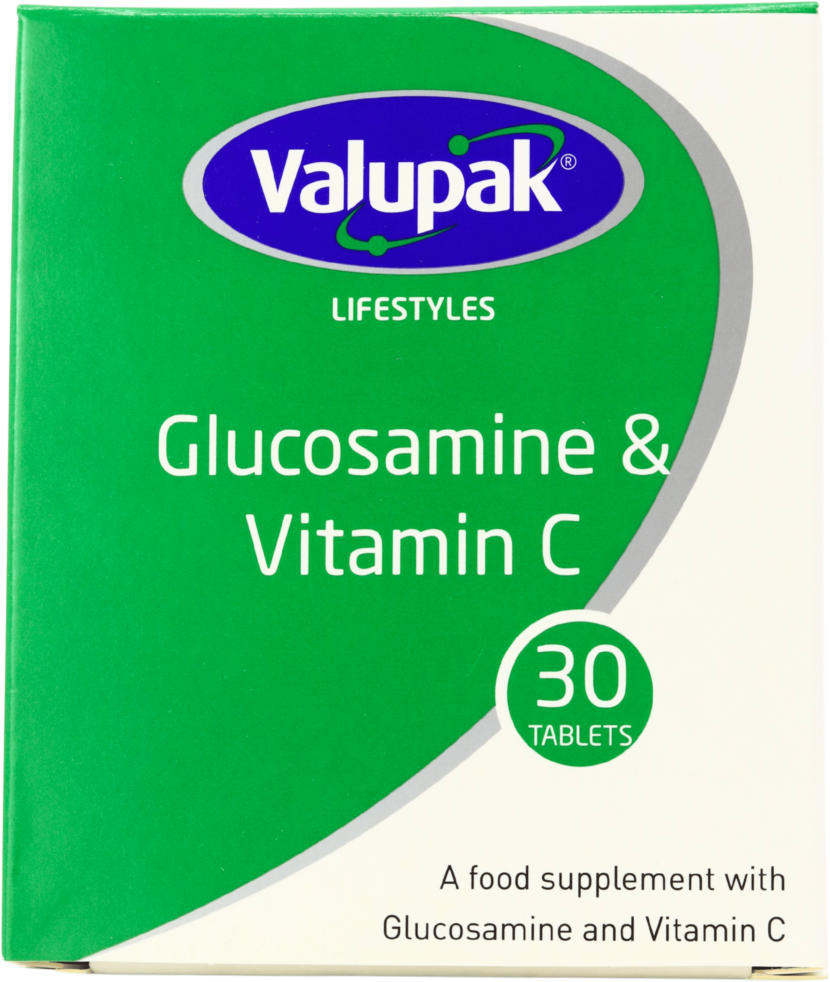 Valupak Glucosamine & Vitamin C 30 Tablets