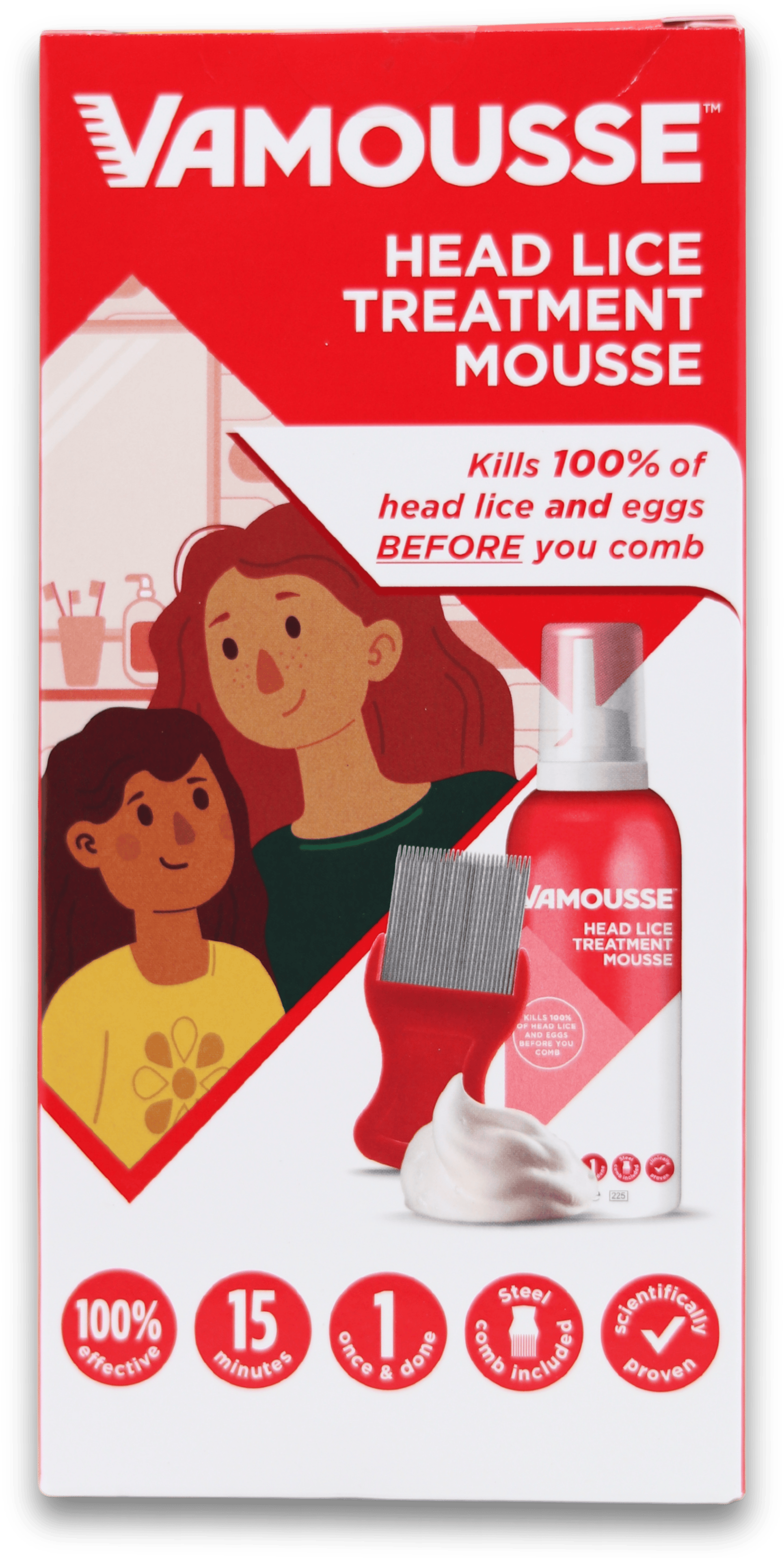 Vamousse Head Lice Treatment 160ml