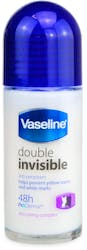 Vaseline Double Invisible Roll On Antiperspirant Deodorant 50ml