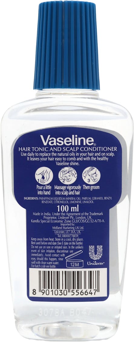 Vaseline Hair Tonic and Scalp Conditioner 100ml - 2