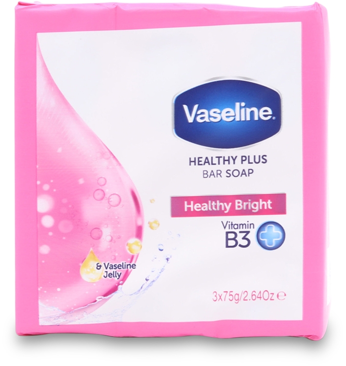 Vaseline Vitamin B3 Healthy Bright Soap Bar 75 g + 75 g + 75 g