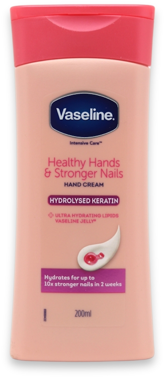 Vaseline Intensive Care Healthy Hands Stronger Nails Lotion 200 ml