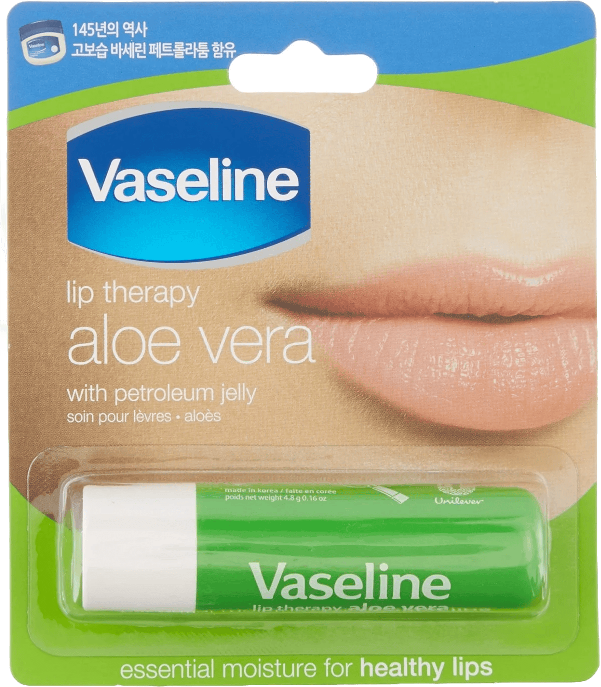 Vaseline Aloe Vera Lip Care Stick 4.8g
