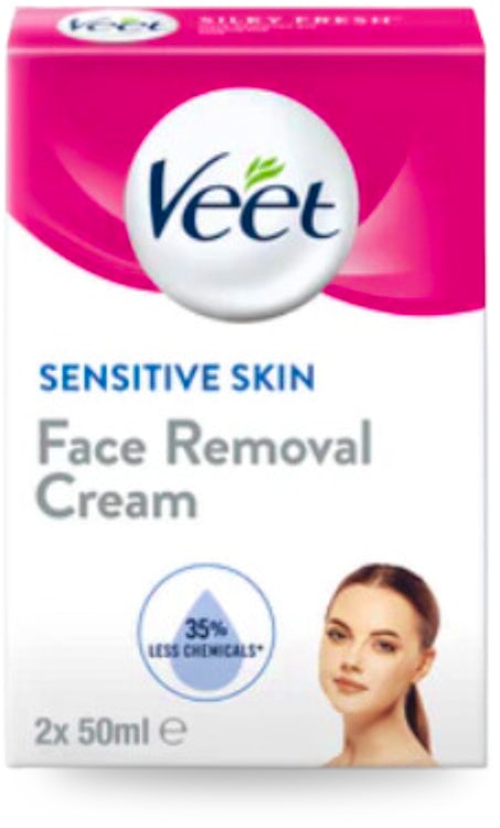 Veet facial deals hair removal cream