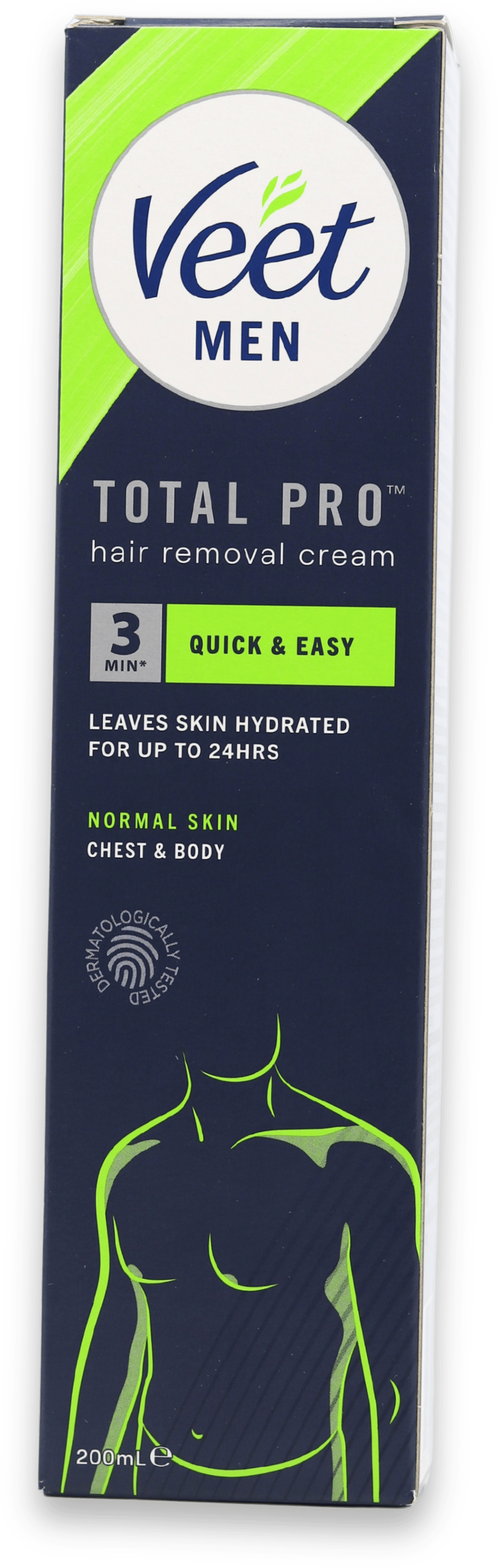 Veet Men Total Pro Hair Removal Cream 200ml