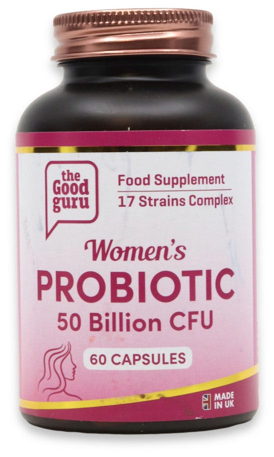 The Good Guru Vegan Women's Probiotics-50b Cfu 60 Capsules