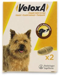 Veloxa Chewable Tablets For Dogs 2.5kg-30kg 2 Tablets