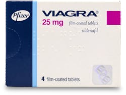 Viagra 25mg (PGD) 4 Tablets