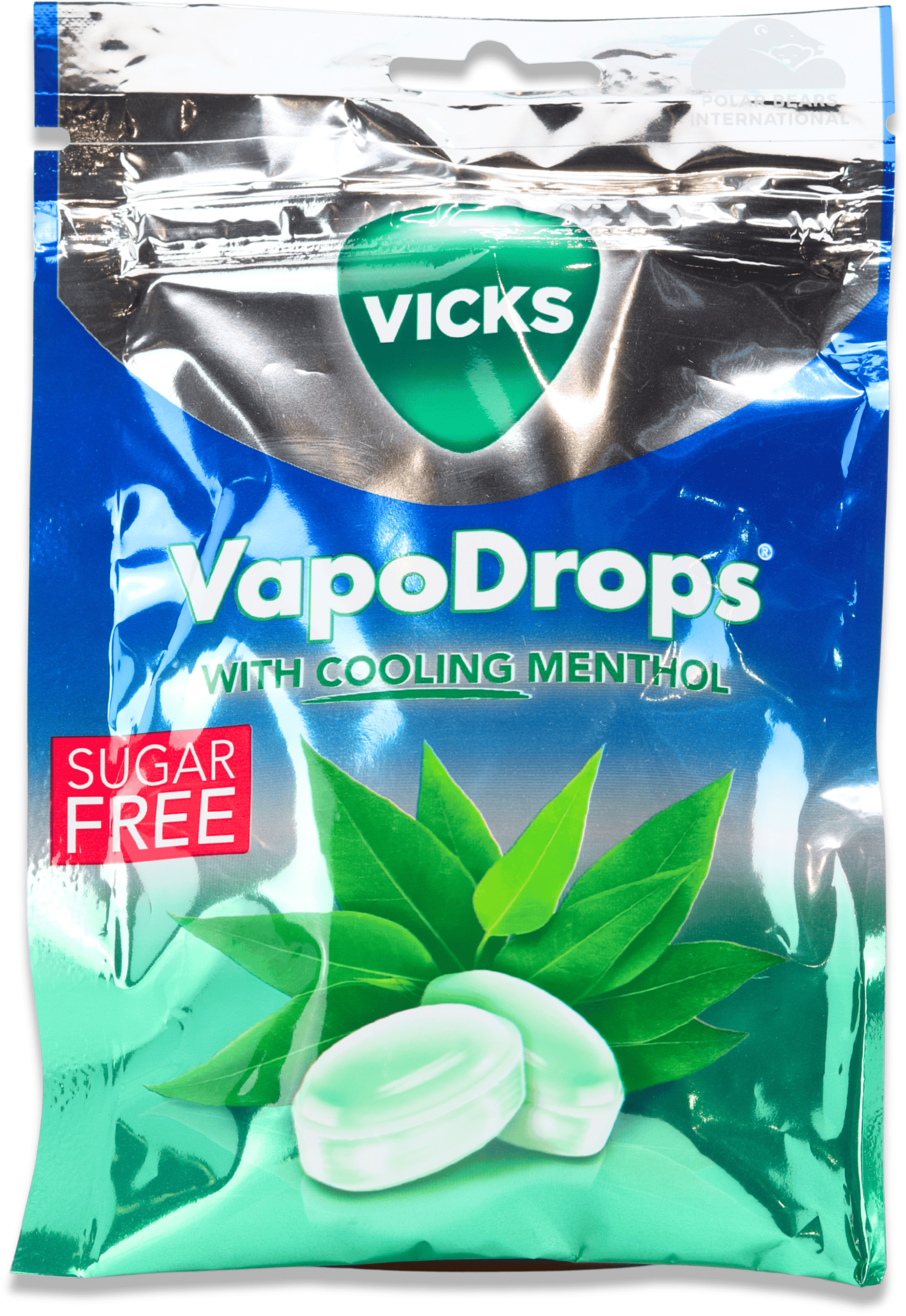 Vicks VapoDrops Eucalyptus Lozenges with Cooling Menthol 72g