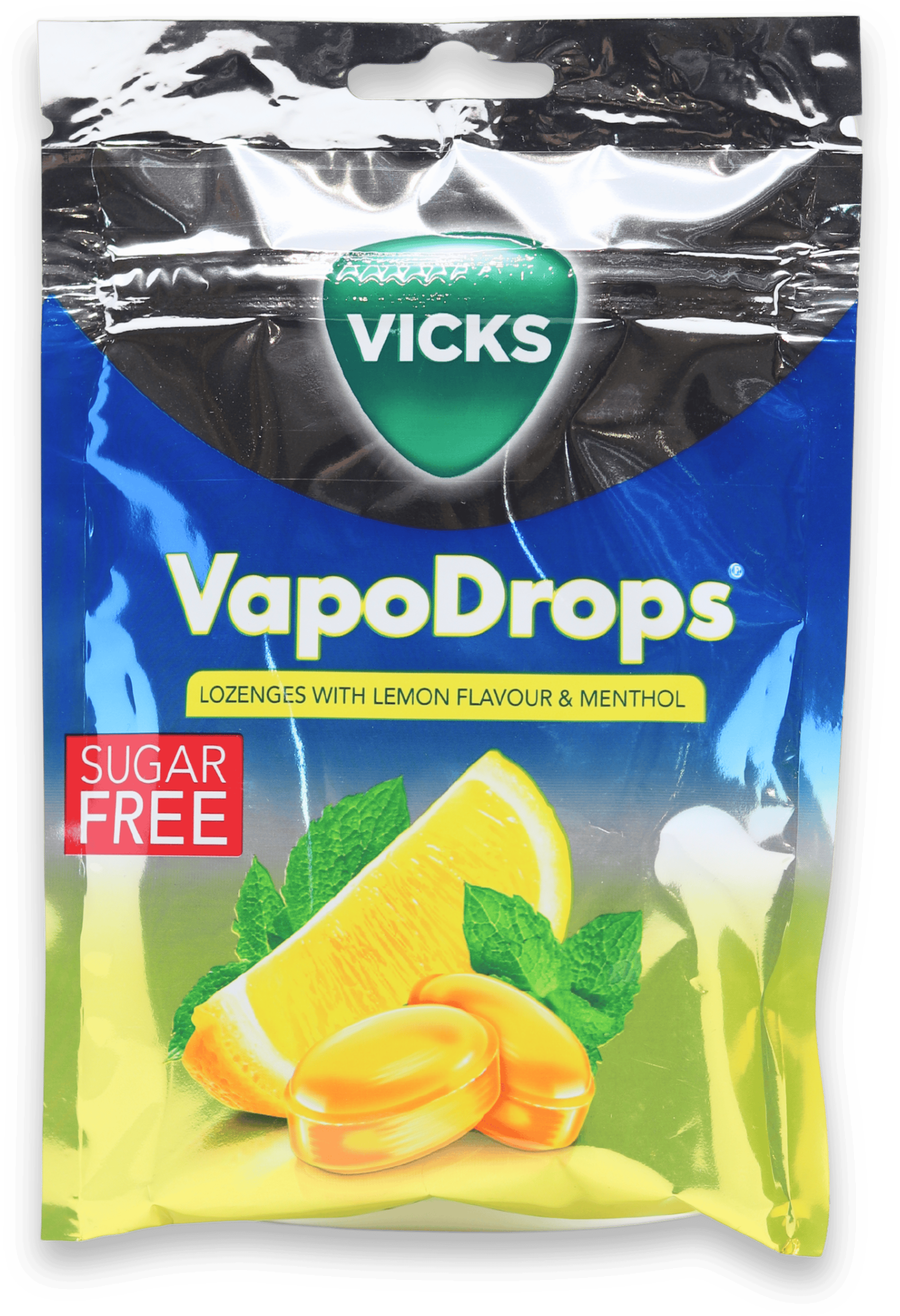 Vicks VapoDrops Lozenges Lemon & Menthol 72g