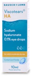 Viscotears Hyaluronic Acid Preservative Free Eye Drops 10ml