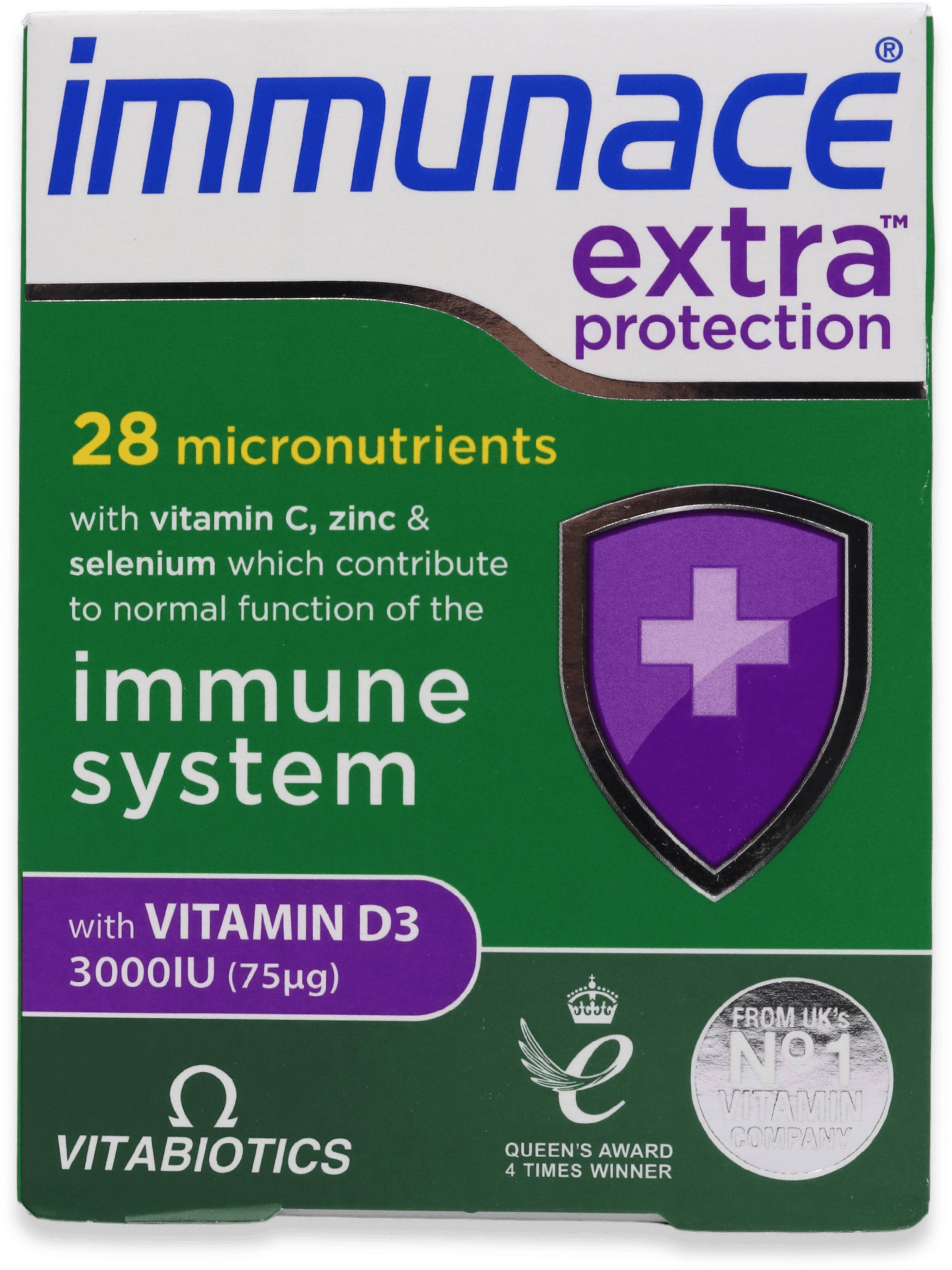 Vitabiotics Immunace Extra Protection 30 Tablets