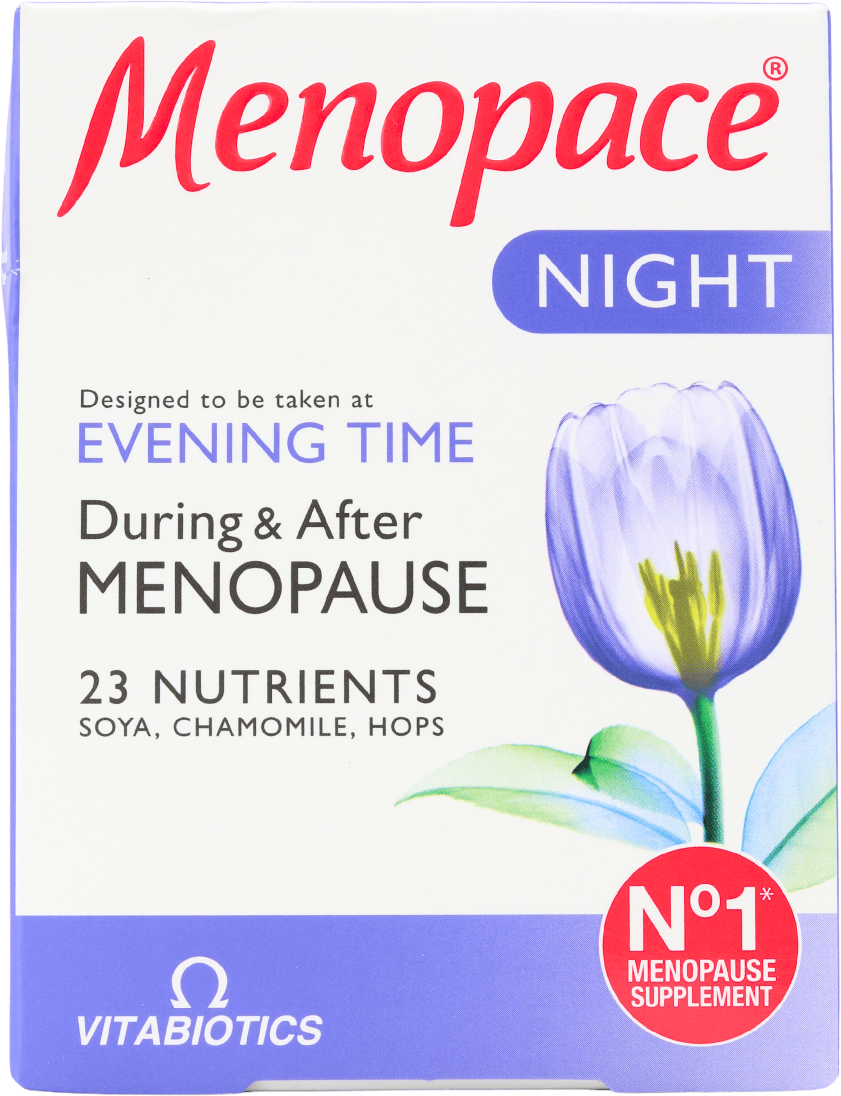 Vitabiotics Menopace Night 30 Tablets