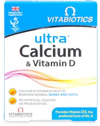 Vitabiotics Ultra Calcium & Vitamin D 30 Tablets