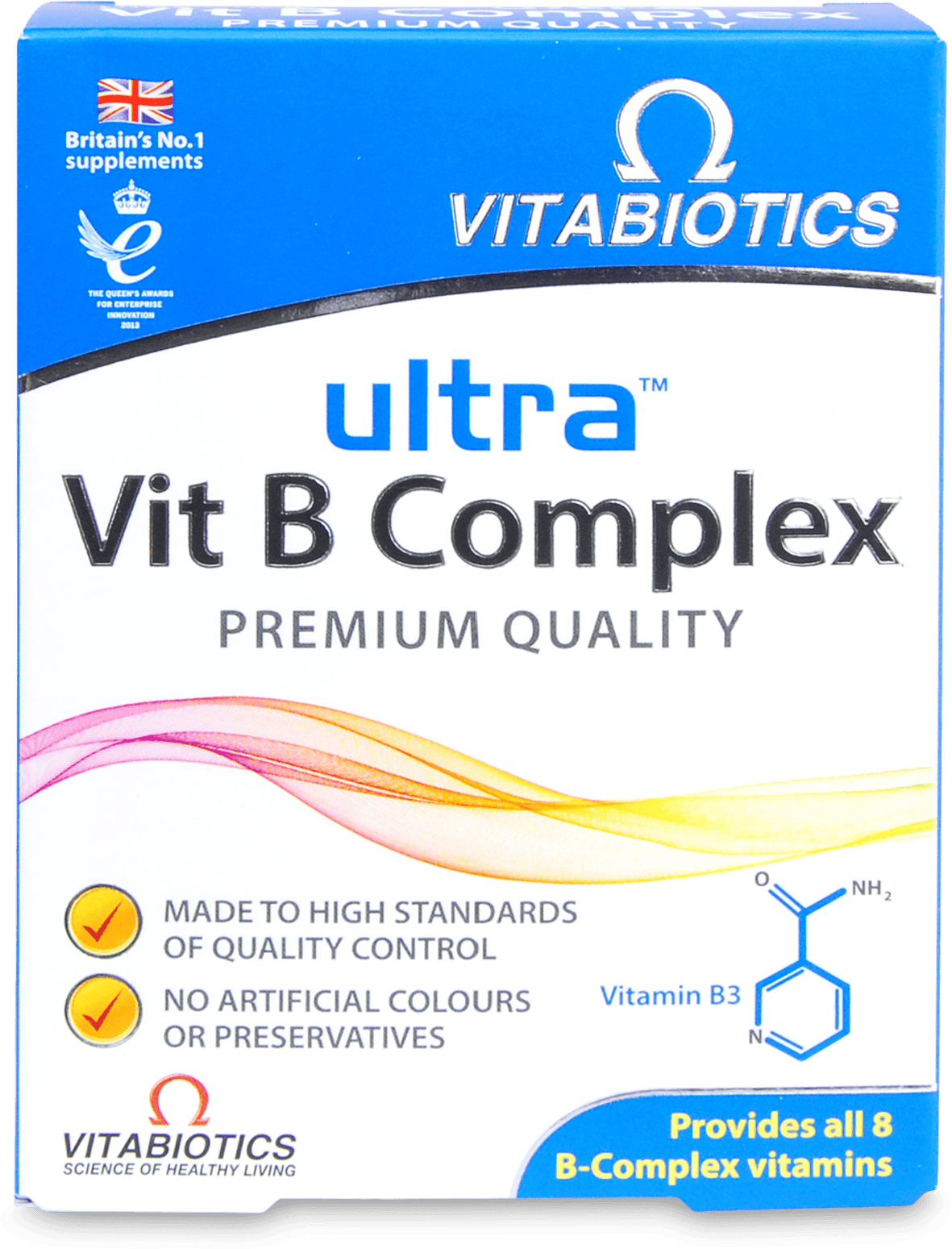 Vitabiotics Ultra Vit B Complex 60 Tablets