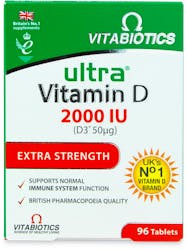 Vitabiotics Ultra Vitamin D 2000IU Tablets 96 Pack