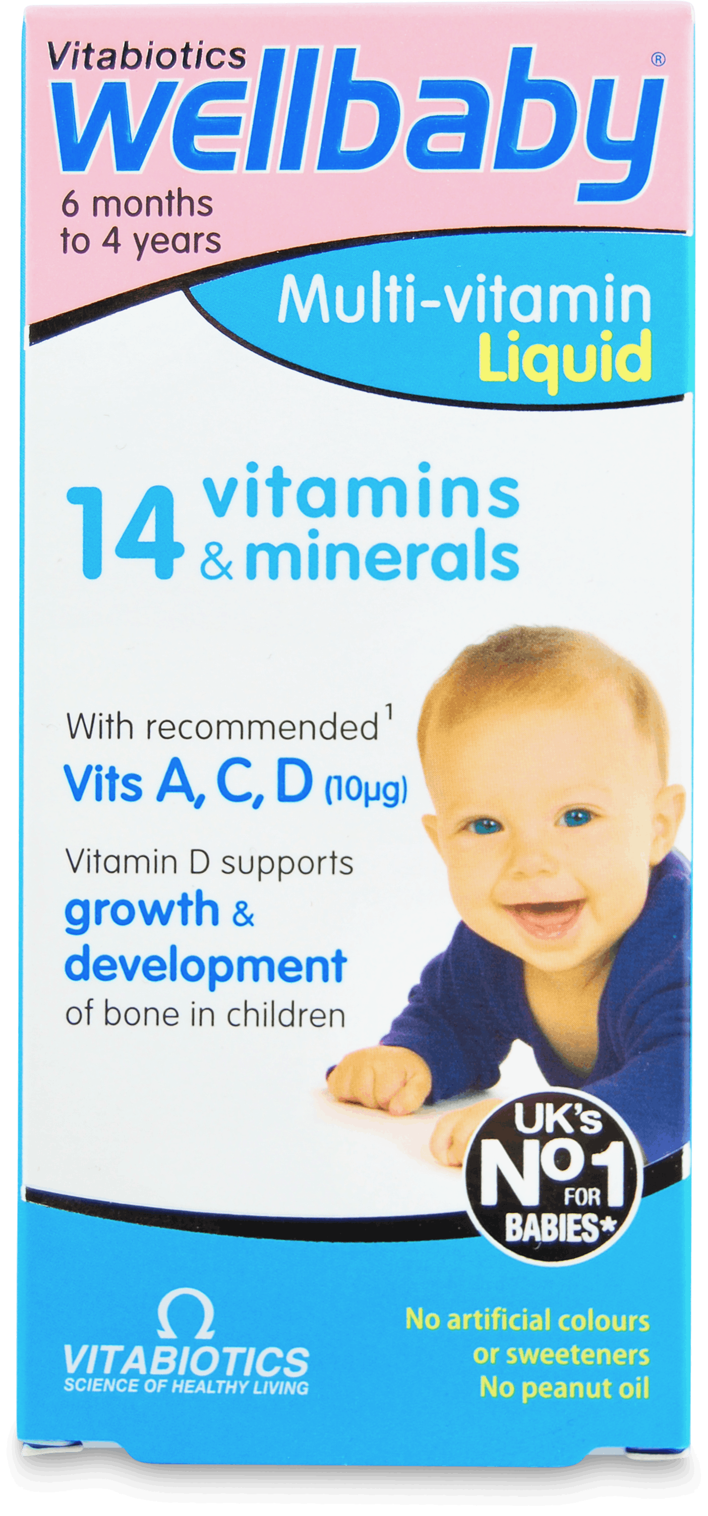 Vitabiotics Wellbaby Multi-Vitamin Liquid 150ml | Medino