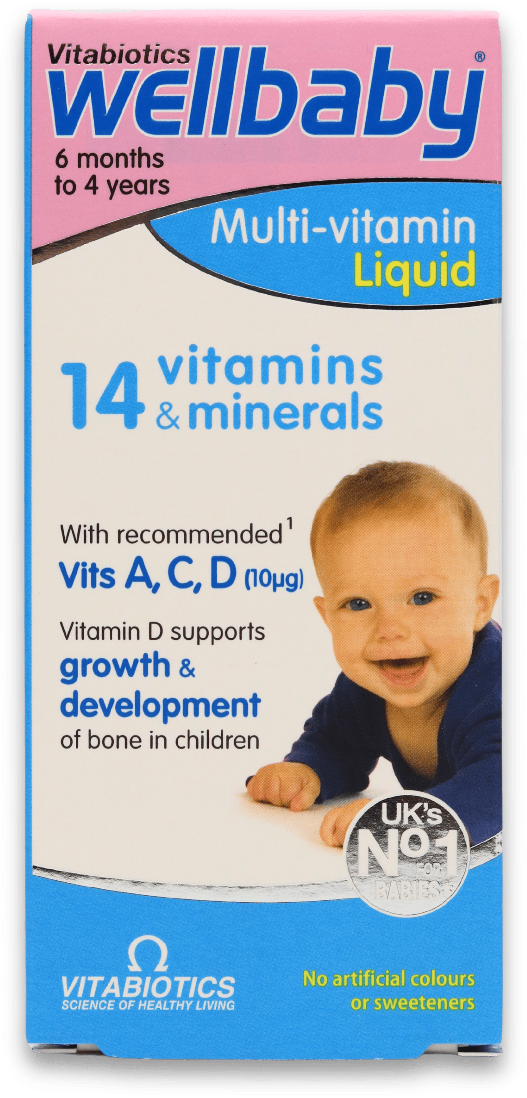 Vitabiotics Wellbaby Multi-Vitamin Liquid 150ml
