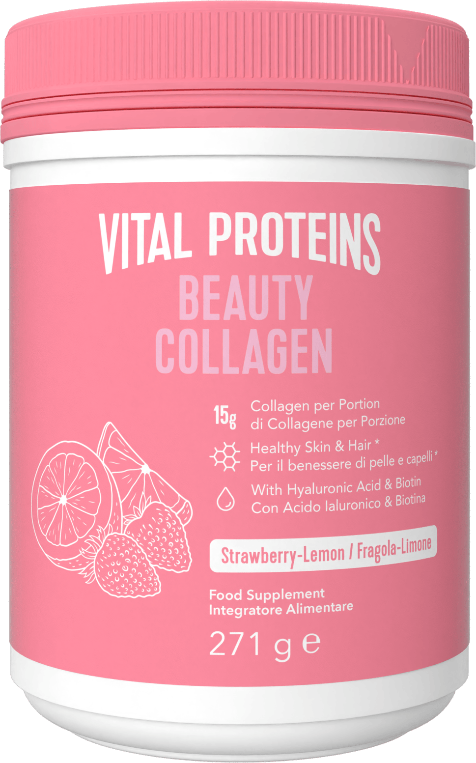 Vital Proteins Beauty Collagen Strawberry Lemon 271g